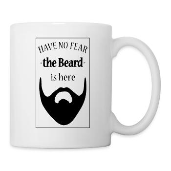 beard, bart, spruch für bartträger - Tasse - Weiß - Rechts