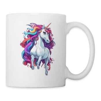 Unicorn / mythical creatures / fairy tales / magic / glitter - Mug - white - Right