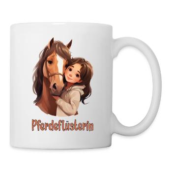 Pferdeflüsterin - Tasse - Weiß - Rechts