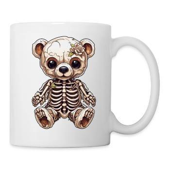 Ours en peluche / Peluche / Animal en peluche / Idée cadeau - Mug blanc - blanc - Droite