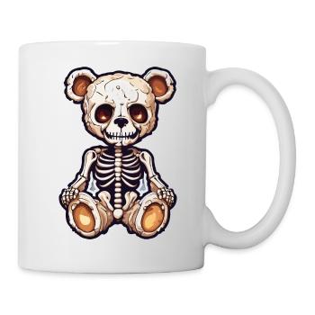 Teddybär / Kuscheltier / Stofftier / Geschenkidee - Tasse - Weiß - Rechts