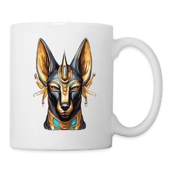 Ägypten / Pharao / Mumien / Hieroglyphen / Sphinx - Tasse - Weiß - Rechts