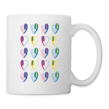Imprimé numéro1. - Mug blanc - blanc - Droite