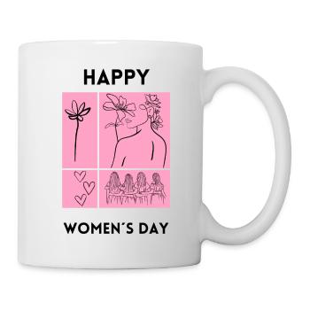 Frauentag Weltfrauentag - Tasse - Weiß - Rechts
