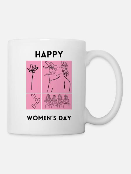 Frauentag Weltfrauentag - Tasse - Weiß