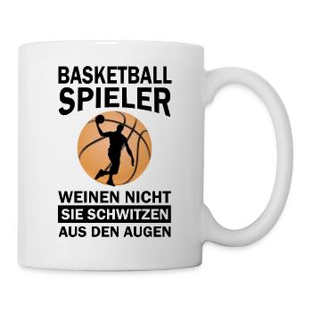 Basketball - Tasse - Weiß - Rechts