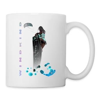 Kitesurfen - Tasse - Weiß - Rechts