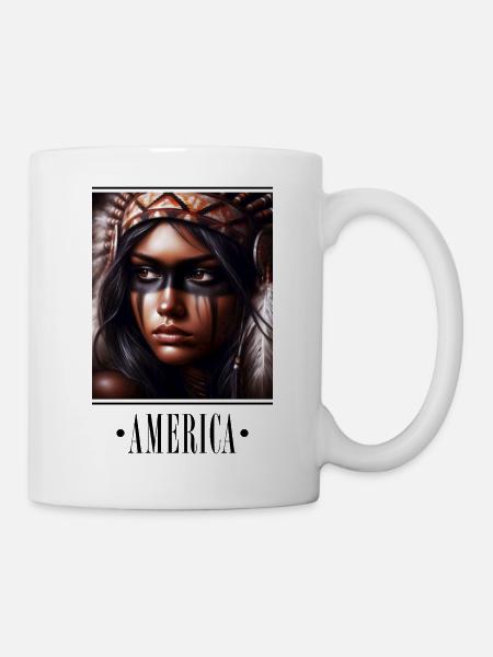 Club de la culture - Amérique 8 - Mug blanc - blanc