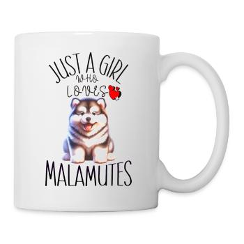 "Love of the Malamutes T-Shirt - Canine Heart - Mug - white - Right