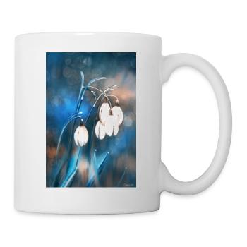 Magisches Schneeglöckchen - Tasse - Weiß - Rechts