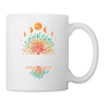 Mandala de Bouddha - Calmer l’ et l’âme - Mug blanc - blanc - Droite