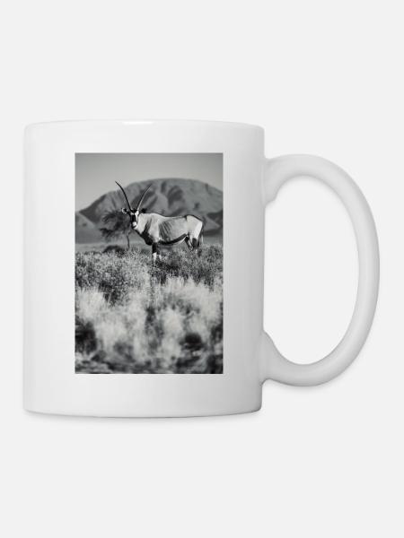 Namibia Orxy Antilope - Tasse - Weiß