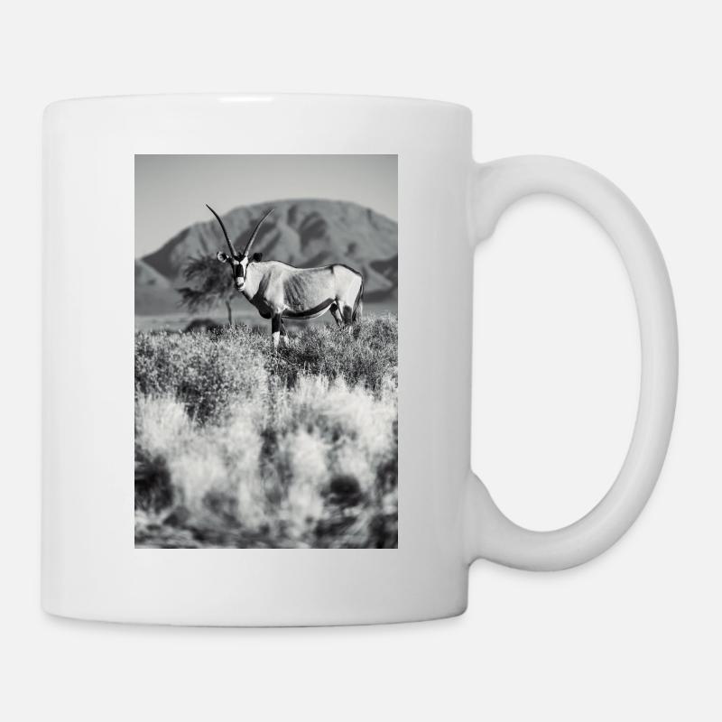 Namibia Orxy Antilope - Tasse - Weiß