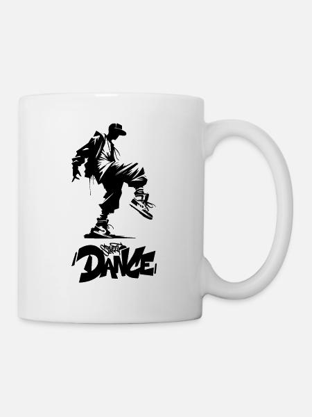 Danseuse de rue - Mug blanc - blanc