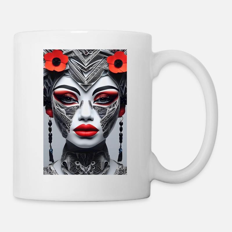Asiatische Schönheit#9 - Tasse - Weiß