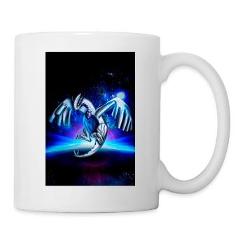 Poster Illustration Zeichnung Inspiration Drache - Tasse - Weiß - Rechts