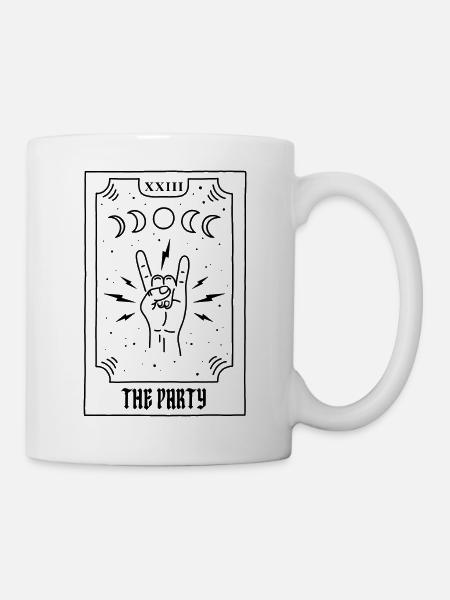the party - Tasse - Weiß