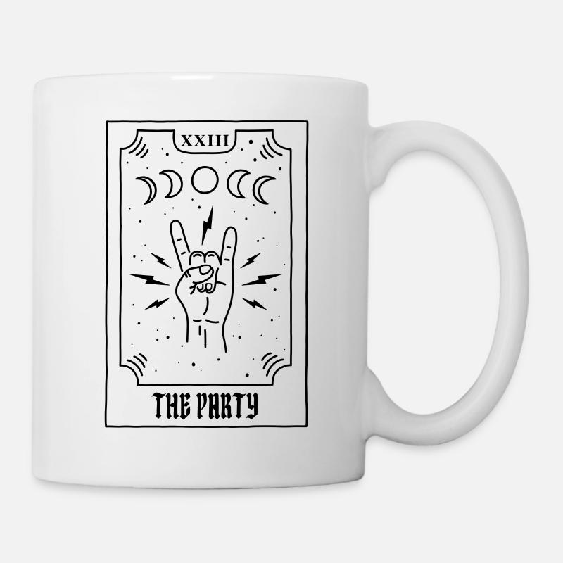 the party - Tasse - Weiß