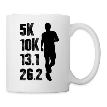 Marathon Courir Jogging - Mug blanc - blanc - Droite