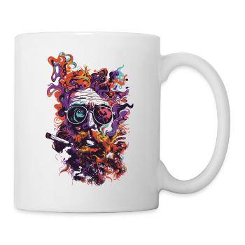 Fumer de l’herbe Cannabis Fumer du cannabis Trip Dream Joint - Mug blanc - blanc - Droite