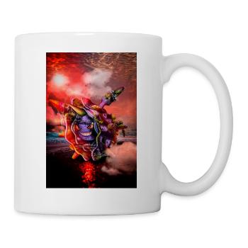CLOYSTER illustration dessin poster, t shirt anime - Mug blanc - blanc - Droite