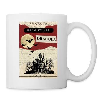 Dracula, von Bram Stoker - Tasse - Weiß - Rechts