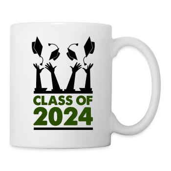 class of 2024 - Tasse - Weiß - Rechts