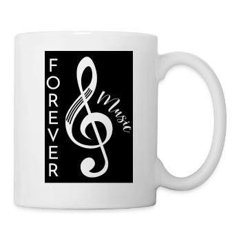 Forever Music Poster - Mug - white - Right