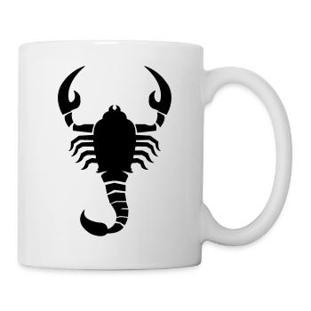 scorpion - Mug blanc - blanc - Droite