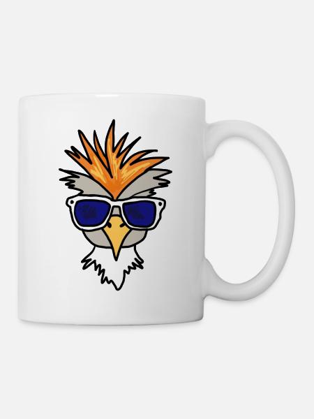 Adler - Tasse - Weiß