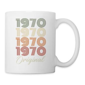 1970 Cadeau D'anniversaire Vintage Original 1970 - Mug blanc - blanc - Droite