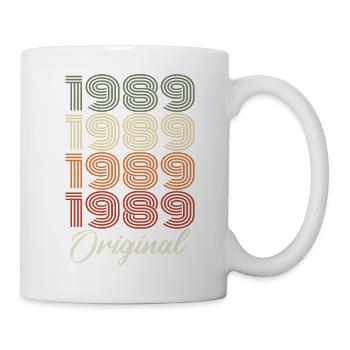 1989 Cadeau D'anniversaire Vintage Original 1989 - Mug blanc - blanc - Droite