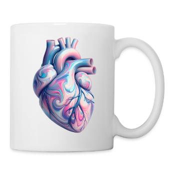Stylized Human Heart - Mug - white - Right