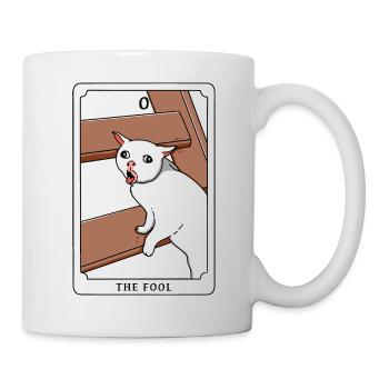 The Fool Funny Cat - Mug - white - Right