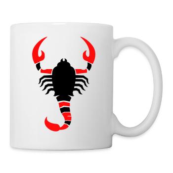 scorpion - Mug blanc - blanc - Droite