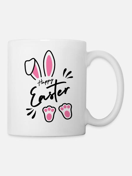 Easter - Tasse - Weiß