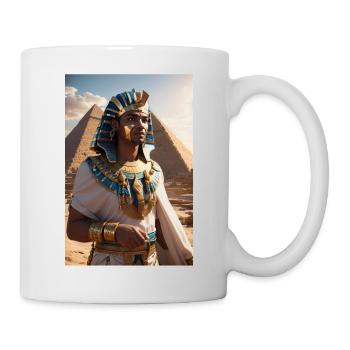 The ancient king of Égyptien - Mug blanc - blanc - Droite