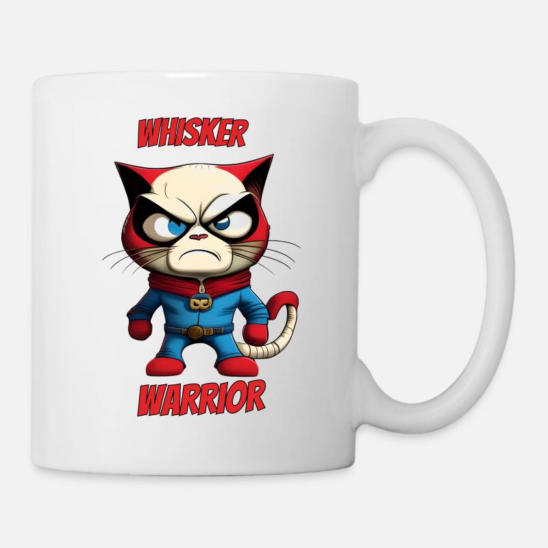 Whisker Warrior - Mug - white