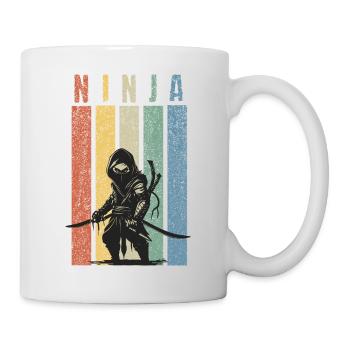 Retro Ninja Warrior - Mug - white - Right
