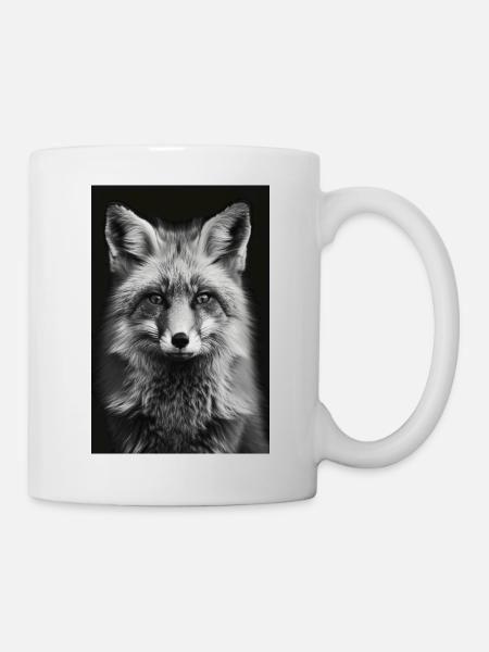 Fuchs - Tasse - Weiß