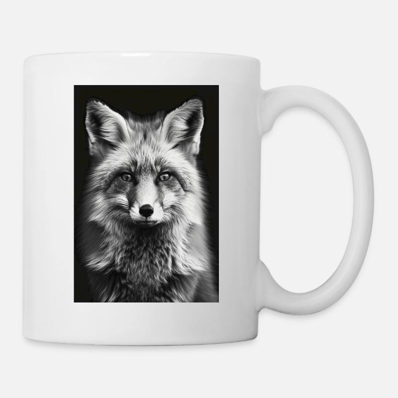 Fuchs - Tasse - Weiß