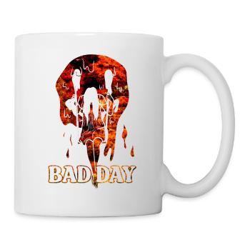 Vacation Late Summer Summer Vacation Holiday Sea Bad Day - Mug - white - Right