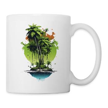 Vacation early summer late summer summer holiday holiday sea - Mug - white - Right