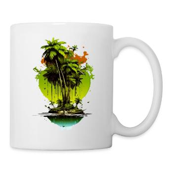 Vacation early summer late summer summer holiday holiday sea - Mug - white - Right
