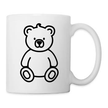 Teddy Bear - Mug - white - Right