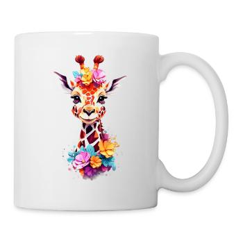 Giraffe V1 24 05 - Tasse - Weiß - Rechts