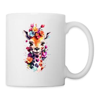 Giraffe V1 24 03 - Tasse - Weiß - Rechts