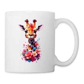 Giraffe V1 24 09 - Tasse - Weiß - Rechts