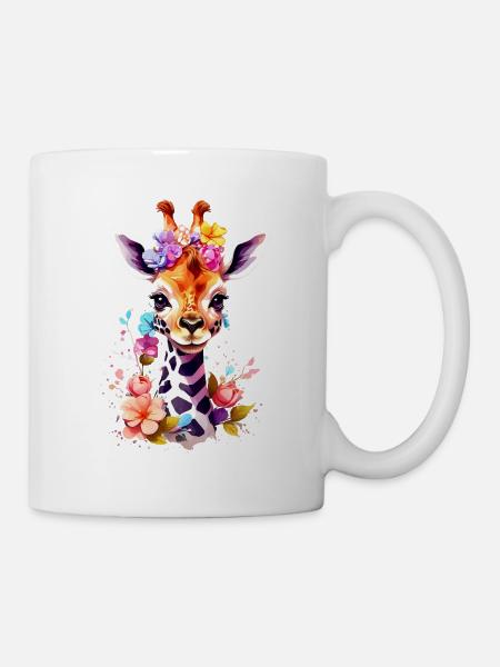 Giraffe V1 24 12 - Mug - white