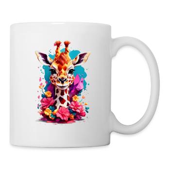 Giraffe V1 24 07 - Tasse - Weiß - Rechts